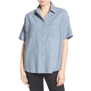 Madewell courier chambray shirt